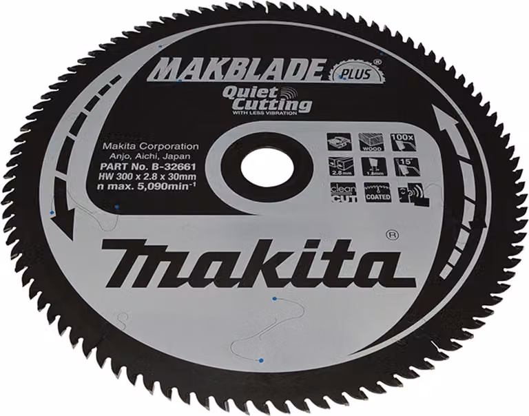 Sega Makita MAKBLADE+. 300x30x100Z B-32661