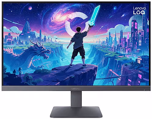 Monitor Gaming Lenovo LOQ 27Q-10 da 27 pollici, QHD 2K IPS, 180Hz, Grigio Lunare