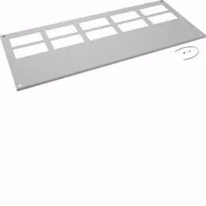 Piastra di chiusura aperta per armadio universale, IP54, SKI, 20 x 1600 x 600 mm