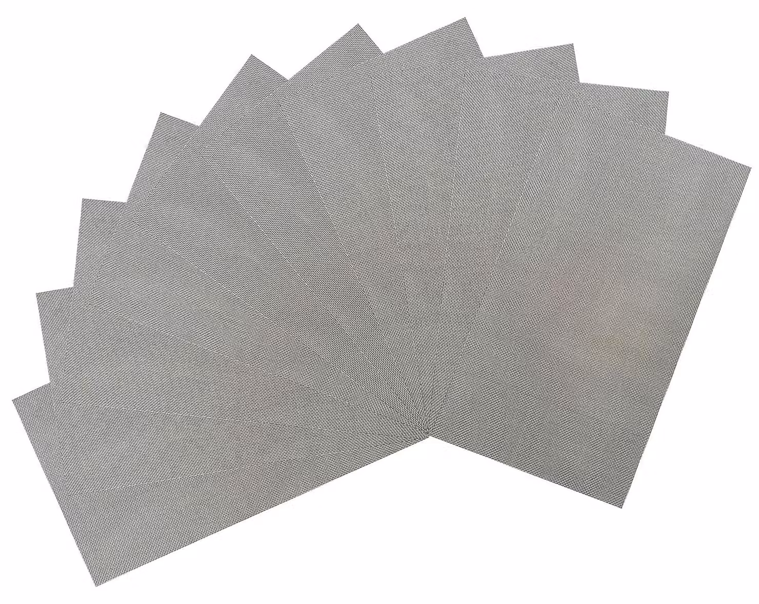 Confezione da 10 reti in filo di acciaio inossidabile, maglia 120, dimensioni 20x15 cm