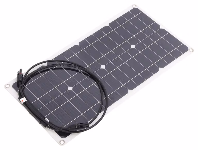 Pannelli solari flessibili da 25W, monocristallini, per batterie di imbarcazioni