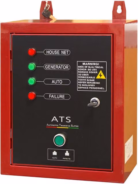 Quadro di Intervento Automatico per Generatore Pramac, Rosso, L/P/H: 41 x 31 x 18 cm