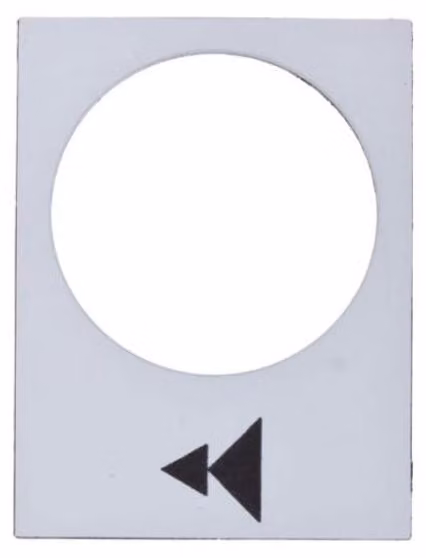 Etichetta simbolo Schneider Electric ws ZB2BY4903