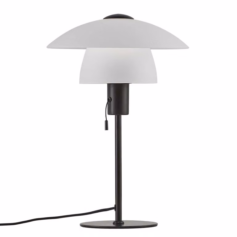 Nordlux Verona altezza 40 cm nero 1 luce rotonda