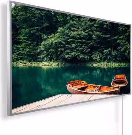 Riscaldatore a infrarossi KÖNIGHAUS Panorama 1200 W - Barca e lago con termostato intelligente e app