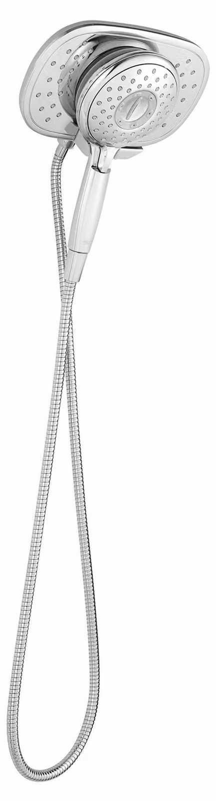 Doccia multifunzione 2-in-1, 4 funzioni, portata d'acqua di 1,8 GPM, finitura cromata lucida