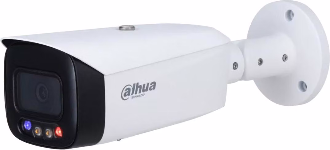 Telecamera IP Dahua 4MP CMOS 1/1.8? H.265 Visione notturna 50m IR e luce calda IP67