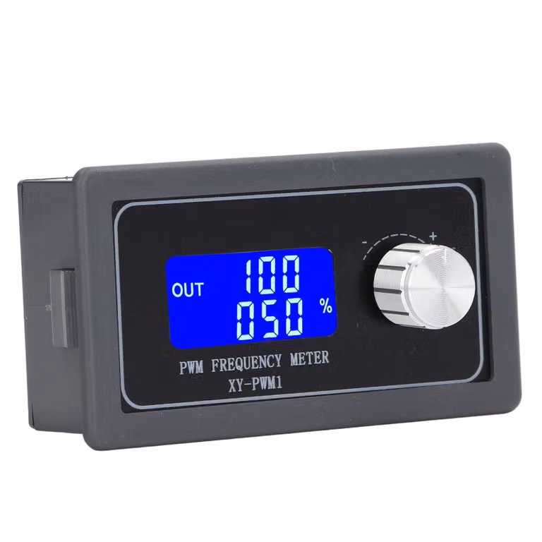 Generatore di frequenza con impulso di segnale PWM a onda quadra, display LCD, regolabile per il controllo del motore