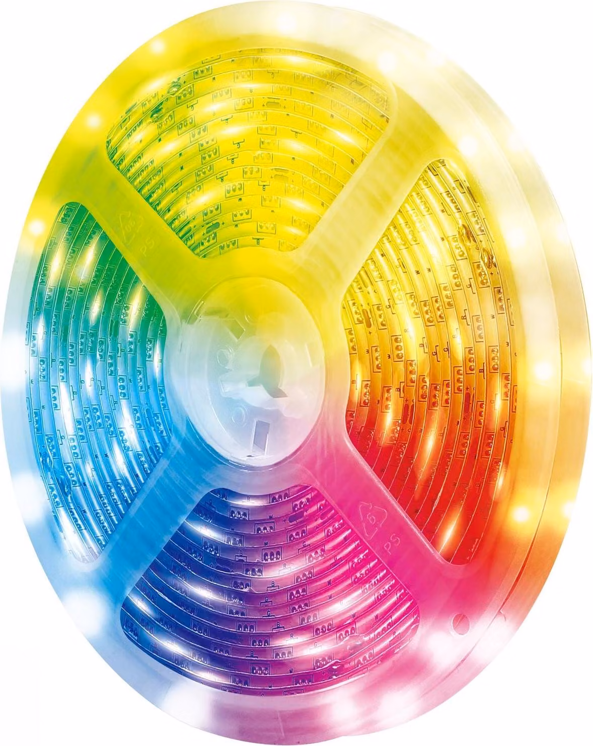 Smart RGB+CCT (RGB + bianco caldo-freddo) Striscia luminosa 5m WiFi Tuya