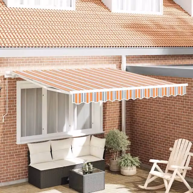 Tenda retrattile Multicolore 350 x 250 cm 3330285
