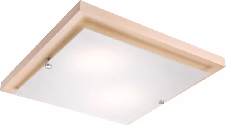 Lampada da soffitto BIANCA E27 L:35 cm L:35 cm A:6,5 cm dimmerabile