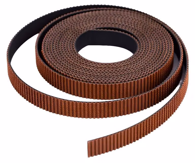 Cinghia GT2 da 9 mm, versione migliorata con superficie dentata in nylon antiscivolo, per stampanti 3D (10 metri)