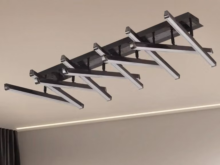 Lampada a soffitto a LED con telecomando, 125W - J3372/BCH