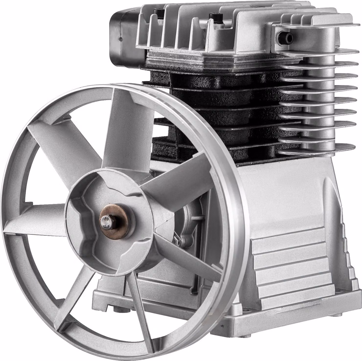 unità di compressione da 3KW, compressore a 2 cilindri, unità di pressione aria compressa Aerotec da 375L max, 11 bar per l'industria chimica