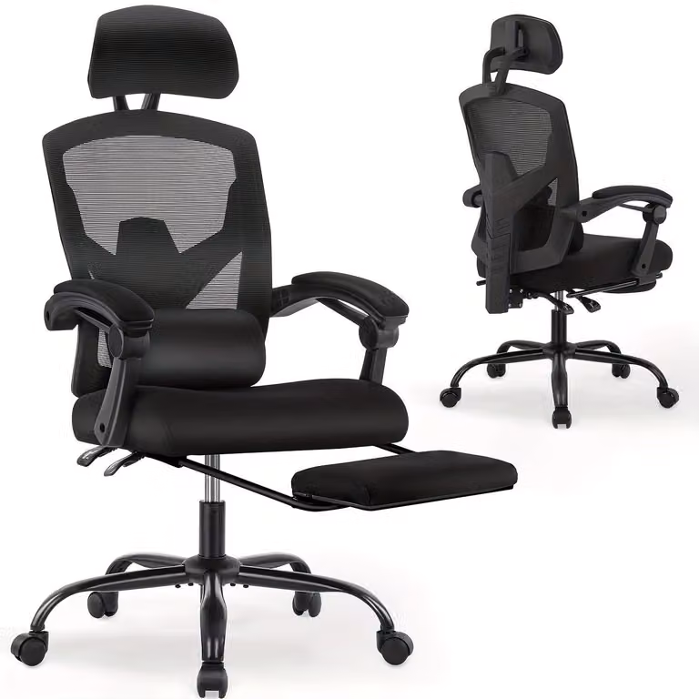 Sedia da ufficio - Sedia per ufficio - Sedia da gaming - Sedia girevole - Sedia ergonomica - Supporto lombare regolabile