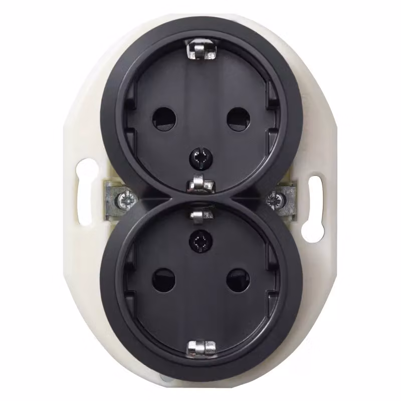 Doppio cassetto nero - Cassetto WDE011322