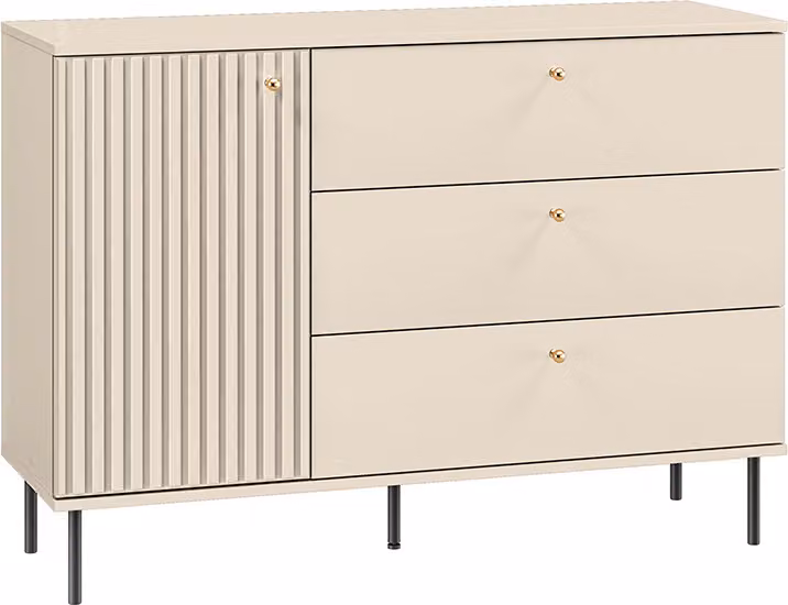 Cassettiera combinata FAREL - cashmere