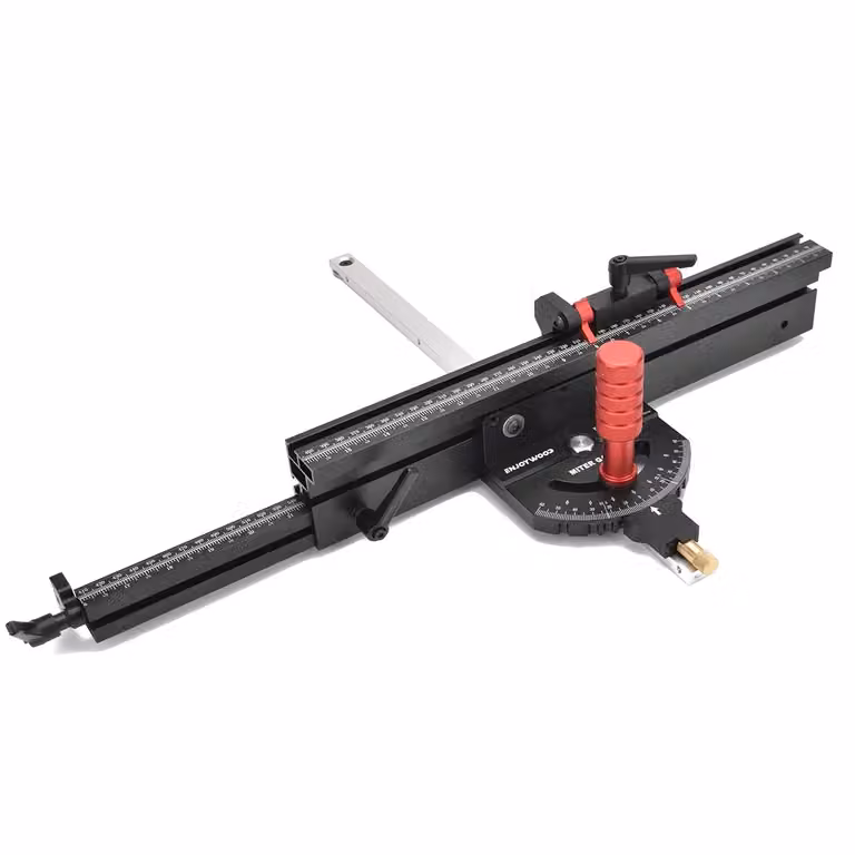 Calibro per la lavorazione del legno, angolo da 0 a 60 gradi, recinzione estesa da 400 a 765 mm