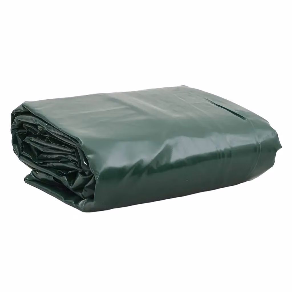 Telone in PVC verde vidaXL 6x8 m 650 g/m²