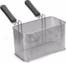Cestello cuoci pasta rettangolare in acciaio inox 18/10 Pinti Tender Professional argento