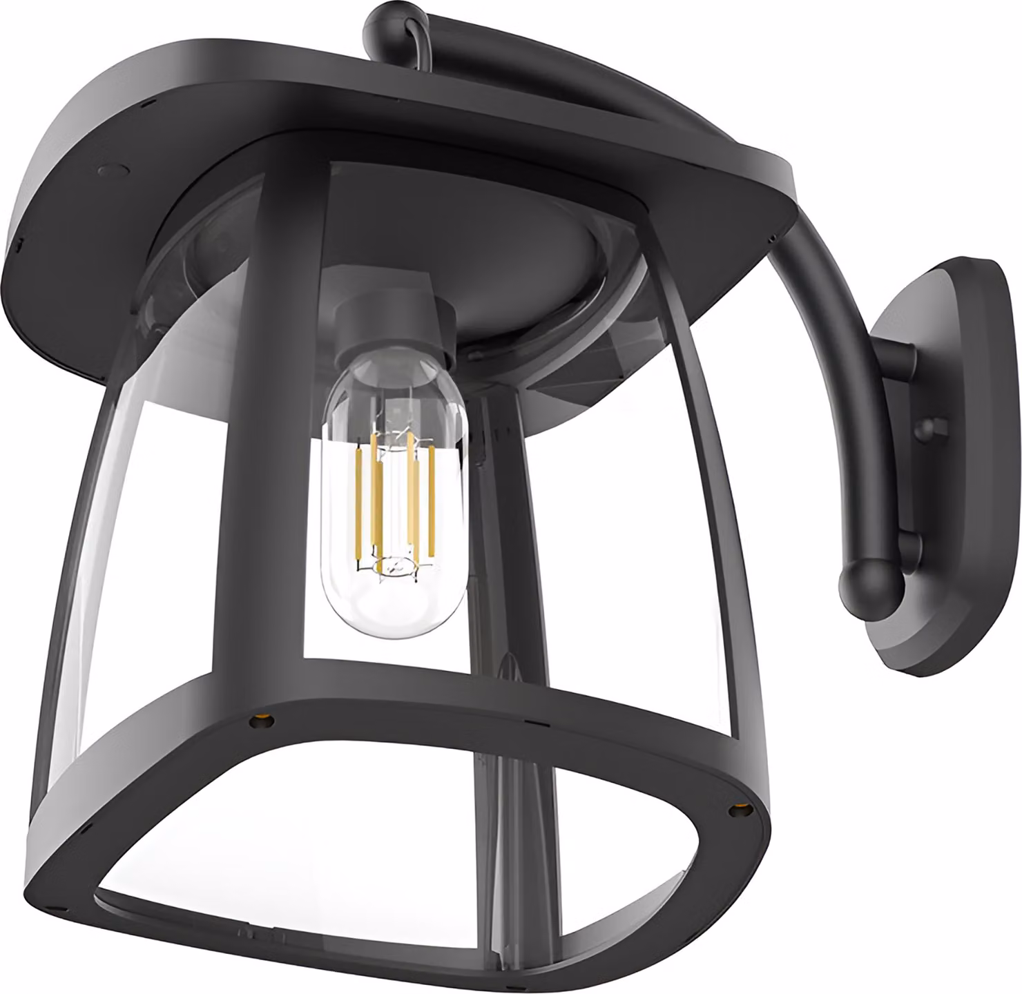 Applique solare a LED VIKING SR10W IP54 2 W 350 lm 4000 K nero