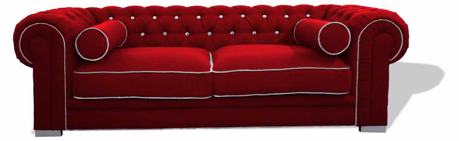 Chesterfield Sofa 3 SITZER Polster Designer Couchen Sofas Garnitur SL Sofa 21