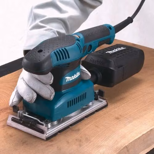 Levigatrice Orbitale Makita BO3711 con Piastra da 98 mm, 190 W, Blu – 2