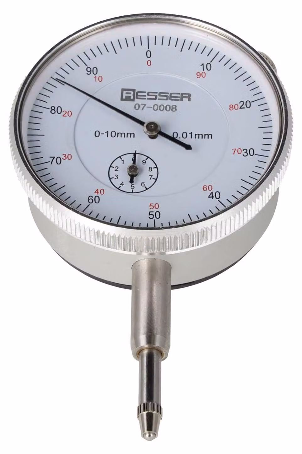 Comparatore centesimale a orologio 0-10mm 0.01 Resser