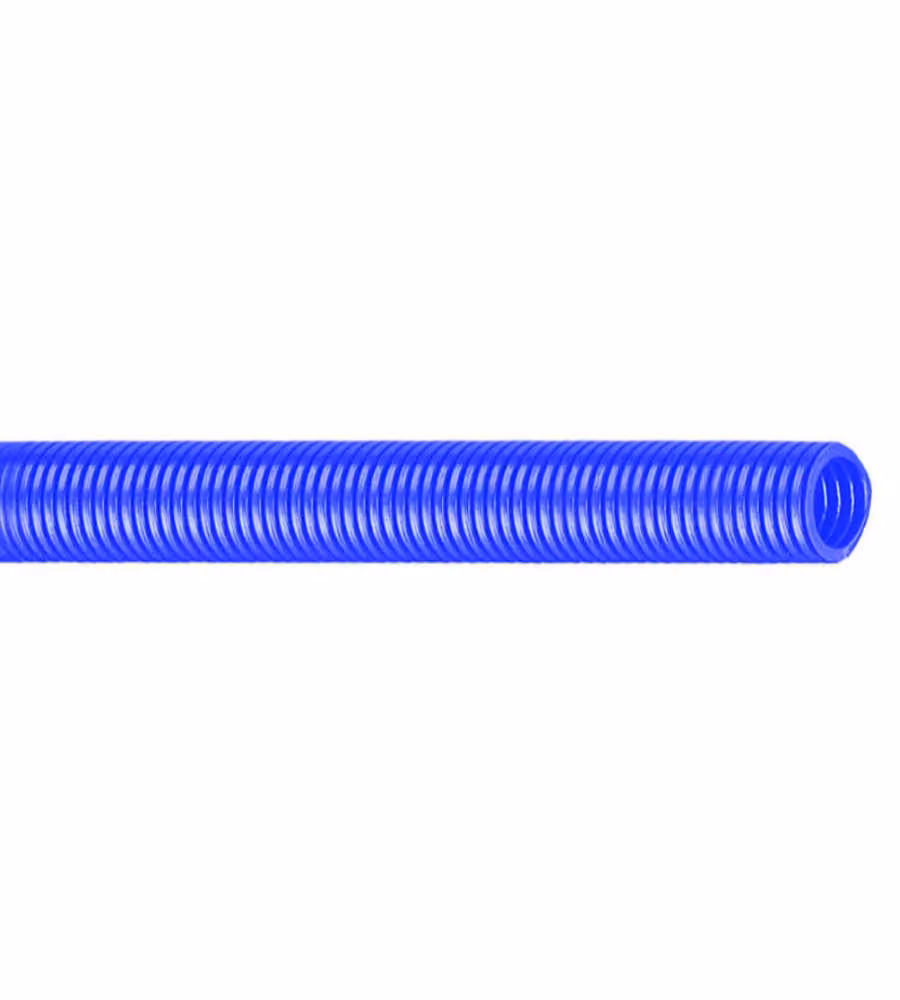 Tubo pieghevole 100m diam 20mm blu