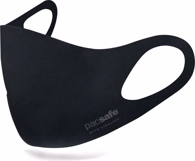 pacsafe maschera facciale Viraloff Face Mask Black nero
