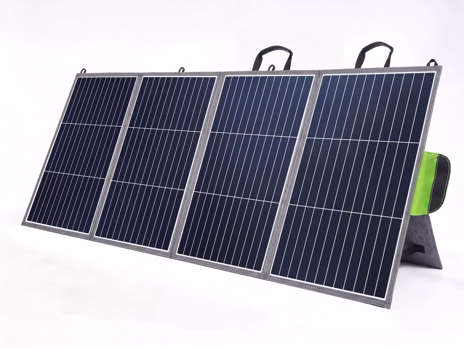 Pannello solare portatile da 200W per centrali elettriche, caricabatterie solare pieghevole da 20V, efficienza elevata del 25% per alimentazione di campeggi e camper, generatori solari per centrali elettriche