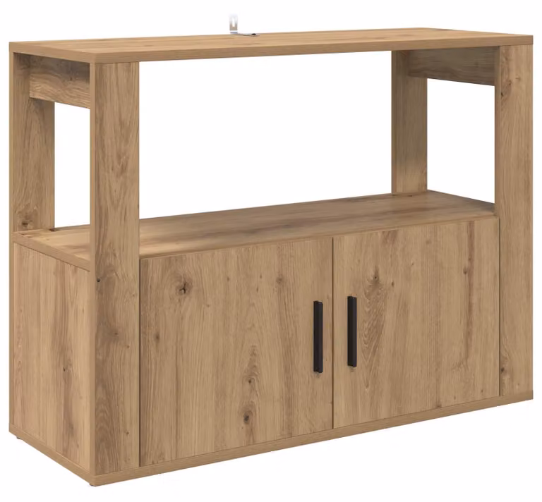 Credenza rovere artigianale 80 x 30 x 60 cm Legno multistrato