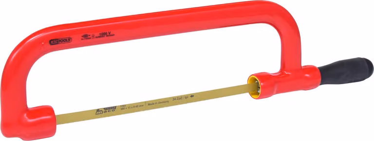 KS TOOLS Seghetto per metallo con isolamento protettivo, per impieghi gravosi ( 117.1323 )