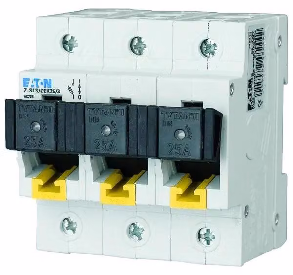 Fusibile sezionatore Eaton, 25A, 3p 248244
