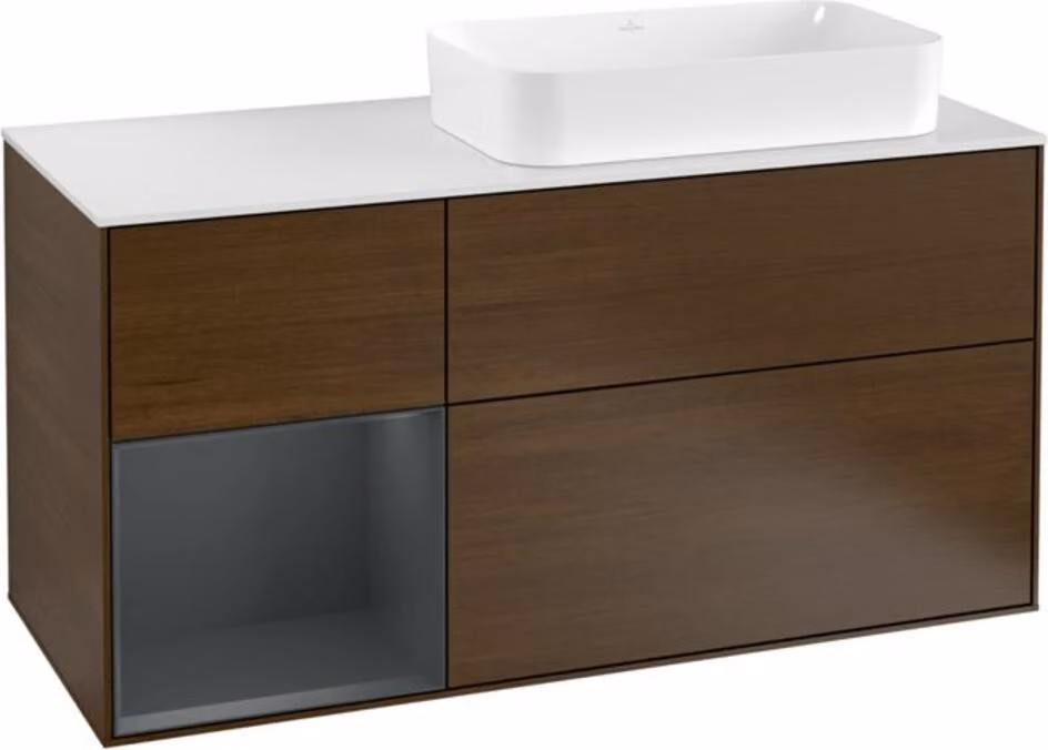 Mobiletto V&B Finion 120 cm, Pl w m, Rg l md b m Lac, wal ven