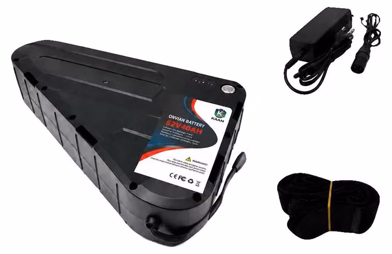 Batteria, impermeabile, compatibile con motori da 350W-1000W, con connettore 52V 40AH - 3P