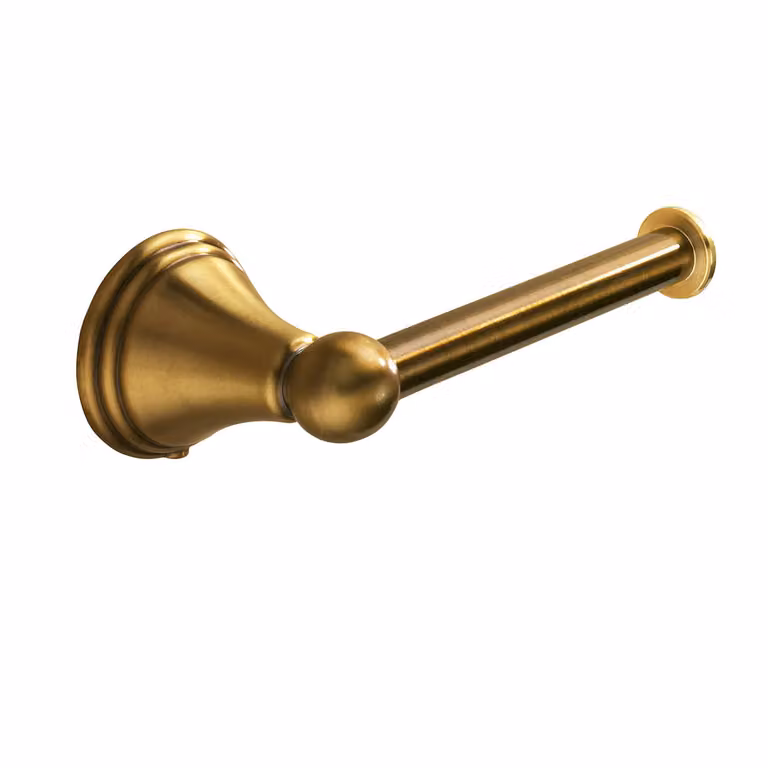 Portarotolo da muro in acciaio inox e Cromall 7524 Gedy serie ROMANCE Bronzo