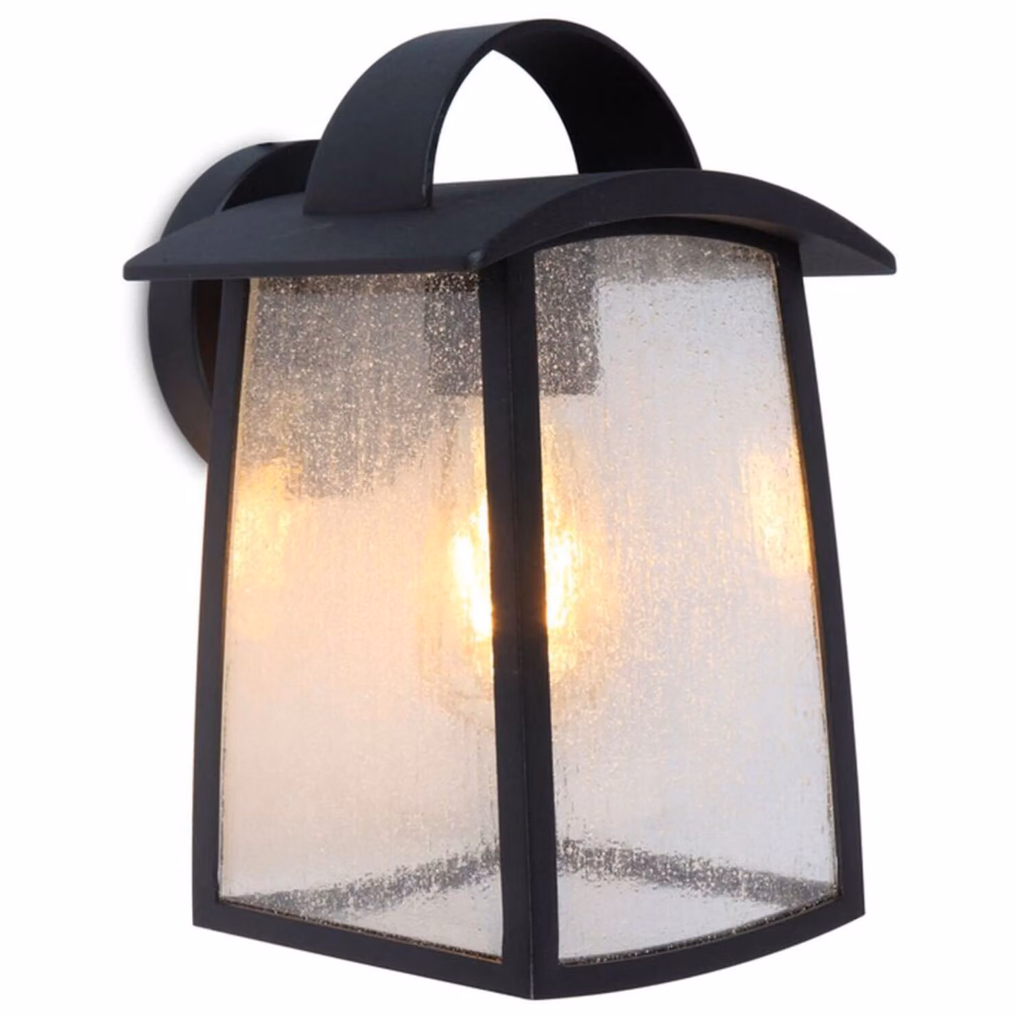 Lampada da esterno a parete KELSEY nera Lutec 5273601012