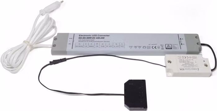 L&S Emotion radiocomando a 1 canale Ser.Frankfurt 230 V 12 V 60 W Distributore a 6 vie - 2000371