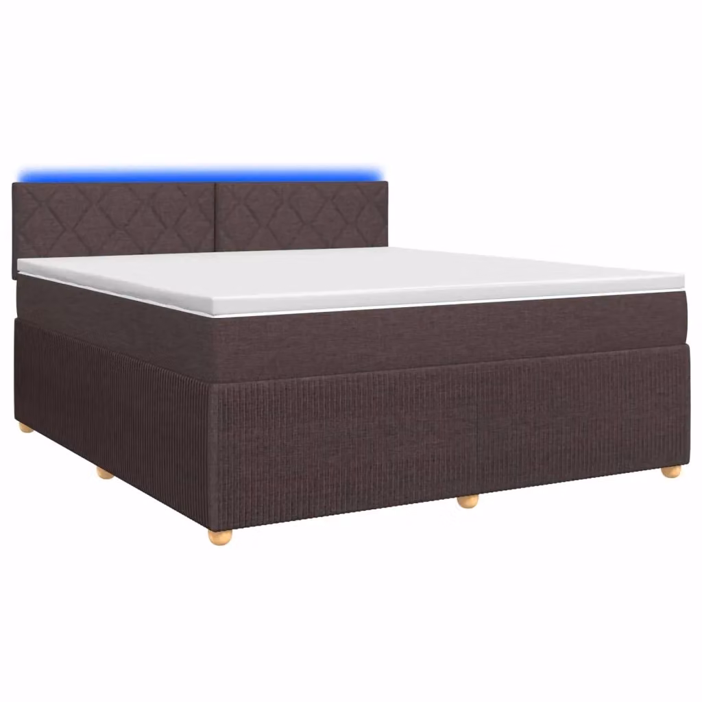 Letto box spring ibrido vidaXL con materasso a molle insacchettate e base contenitore, colore multicolore, L/P: 180 x 200 cm – 2