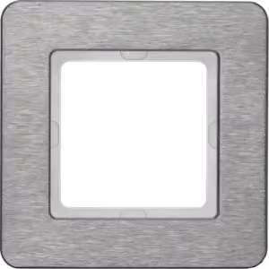 HAGER BERKER Q.7 Telaio singolo in acciaio inox 10116083