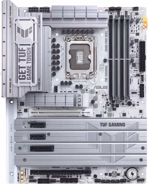 Scheda Madre ASUS TUF GAMING Z890-PRO WIFI Intel Z890 LGA 1851 ATX DDR5 Argento