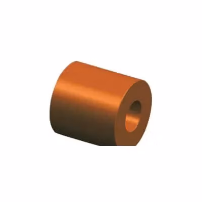 Striebel e John ZX652P10 Rullino distanziatore in rame 30x12,5x20 mm Confezione da 10 pezzi ZX652P10