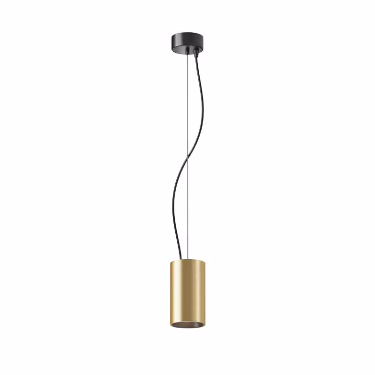 Maytoni Efir LED lampada a sospensione Ø7,5 cm oro/nero opaco 15W 3000K IP20