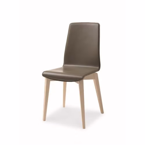 Sedia Gran Manon legno e cuoio Friulsedie