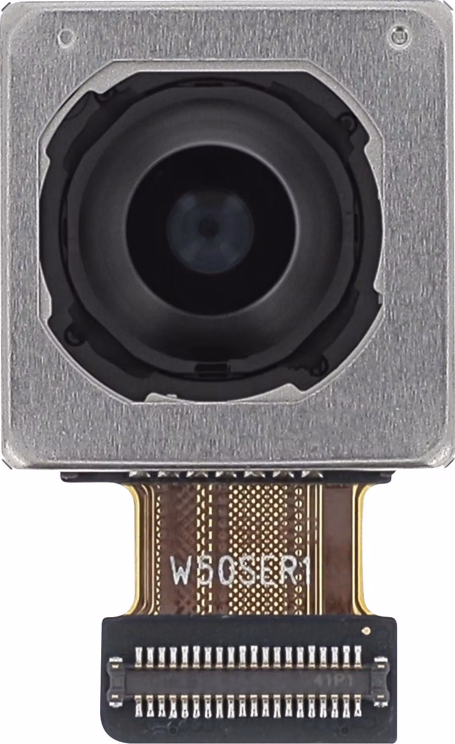 Clappio, fotocamera principale compatibile Galaxy A55 sensore posteriore 50 MP, nero
