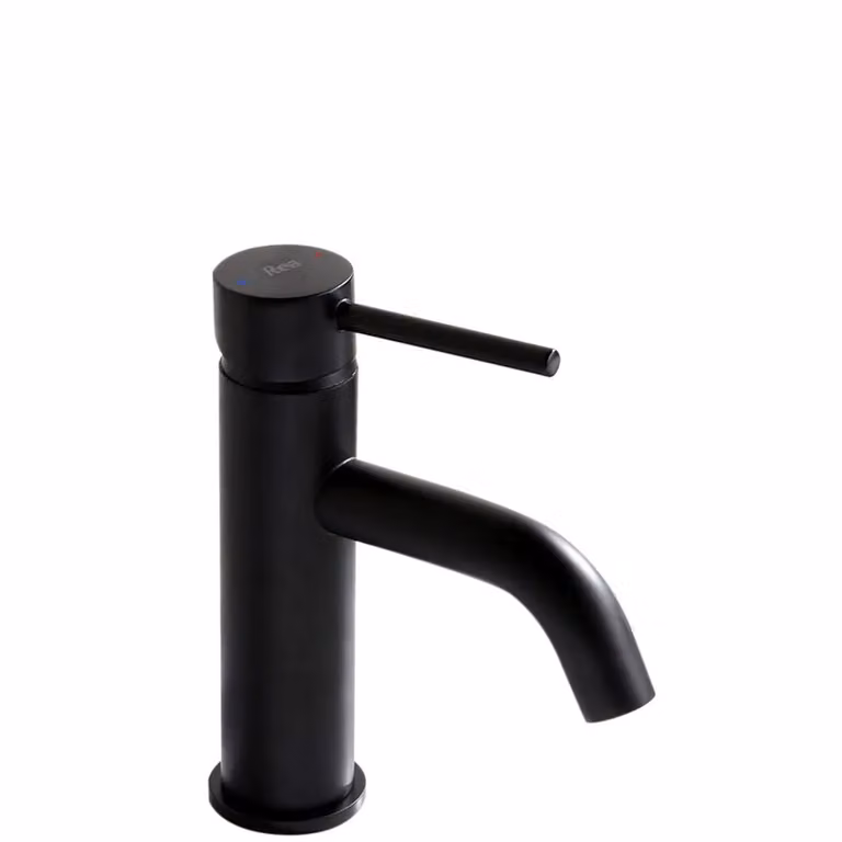 Rubinetto da Lavabo Rea Lungo Black Low