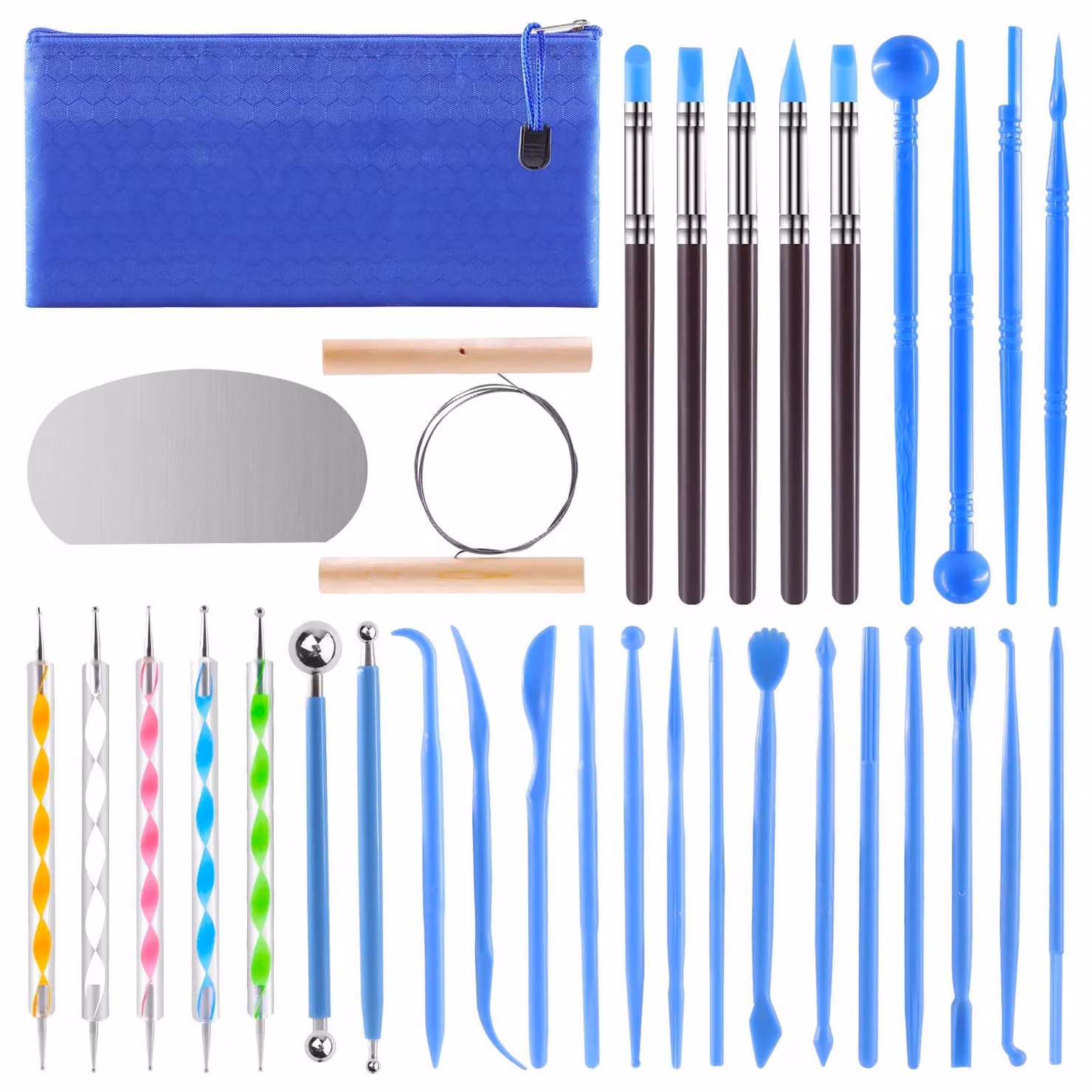 Set di 33 utensili per la Vetroceramica, ideale per modellismo e intaglio