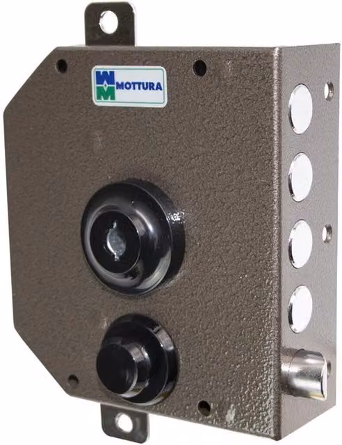 Serratura da applicare Mottura 30640SX 63 mm colore bronzo sinistra