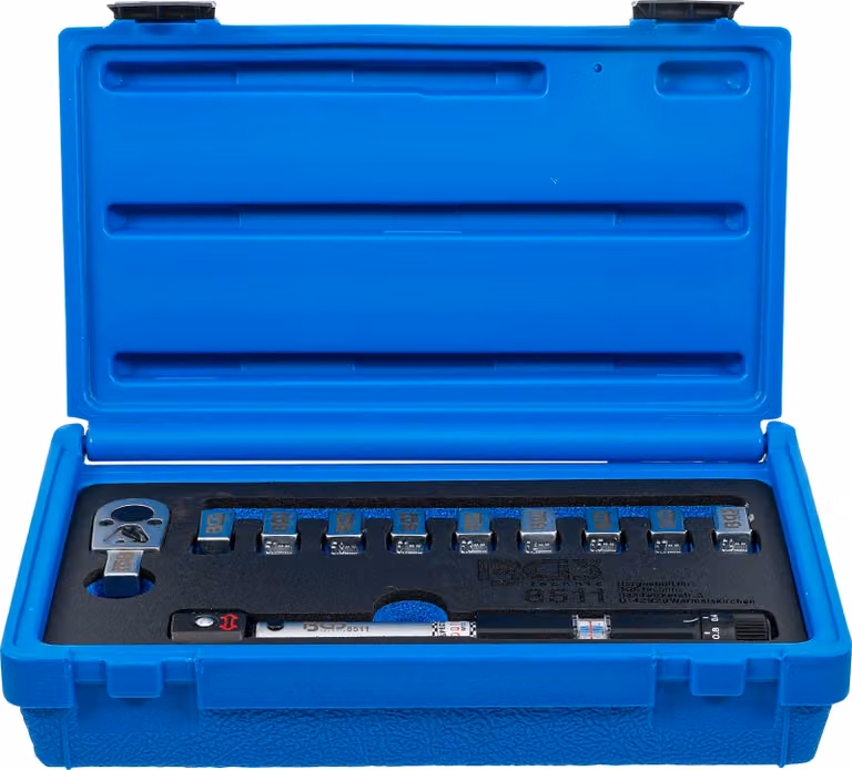 BGS Chiave dinamometrica a raggi a testa intercambiabile 3 - 15 Nm - 8511